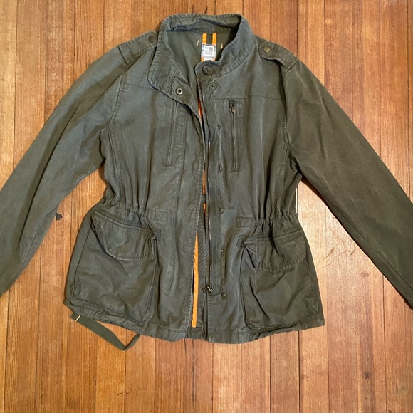 jcpenney Jackets & Coats Size L Jcpenney Army Greenolive Bomber